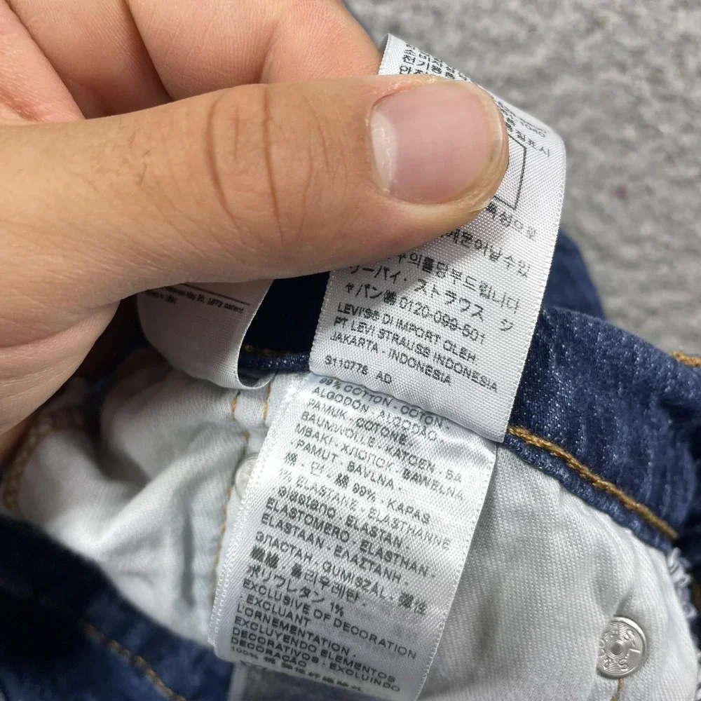 Levis 541 Jeans Mens 30x32 Blue Medium Wash Regular Fit Stretch Denim Pants
